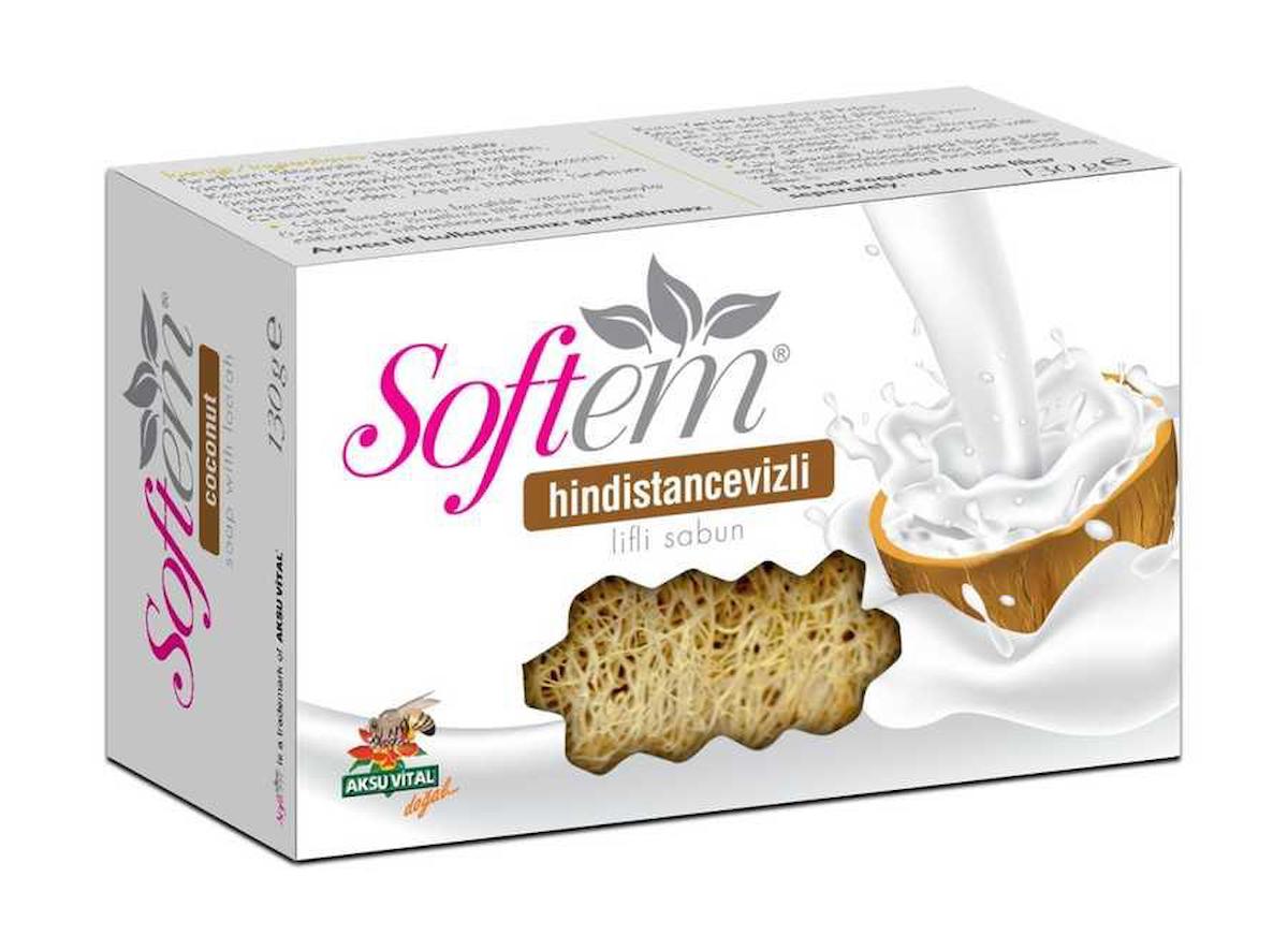 Softem Hindistan Cevizi Sabun 130 gr