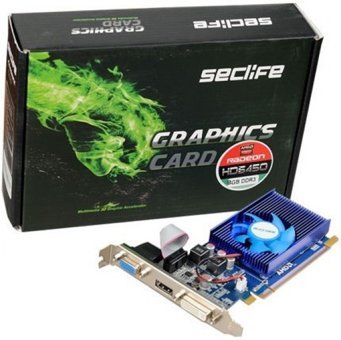 Seclife Radeon HD 6450 2 GB DDR3 PCI-Express 2.0 DirectX 11 1 Fanlı 64 bit AMD Ekran Kartı