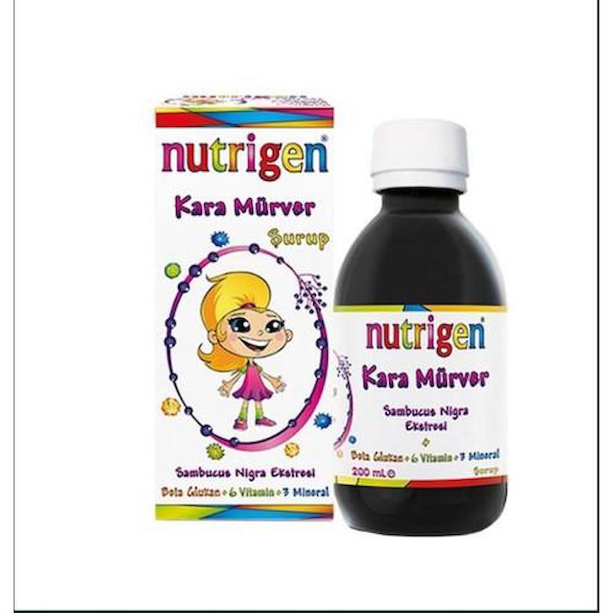 Nutrıgen Kara Mürver Kara Mürver Çocuk Vitamin 200 ml