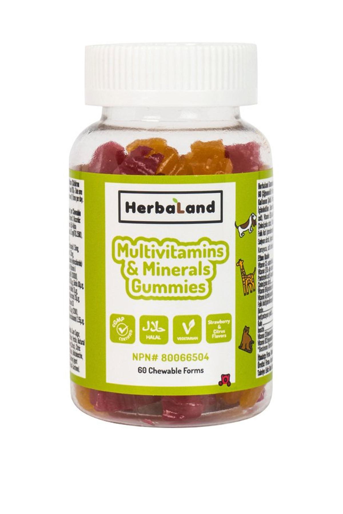 Herbaland Sade Çocuk Vitamin 60 Tablet