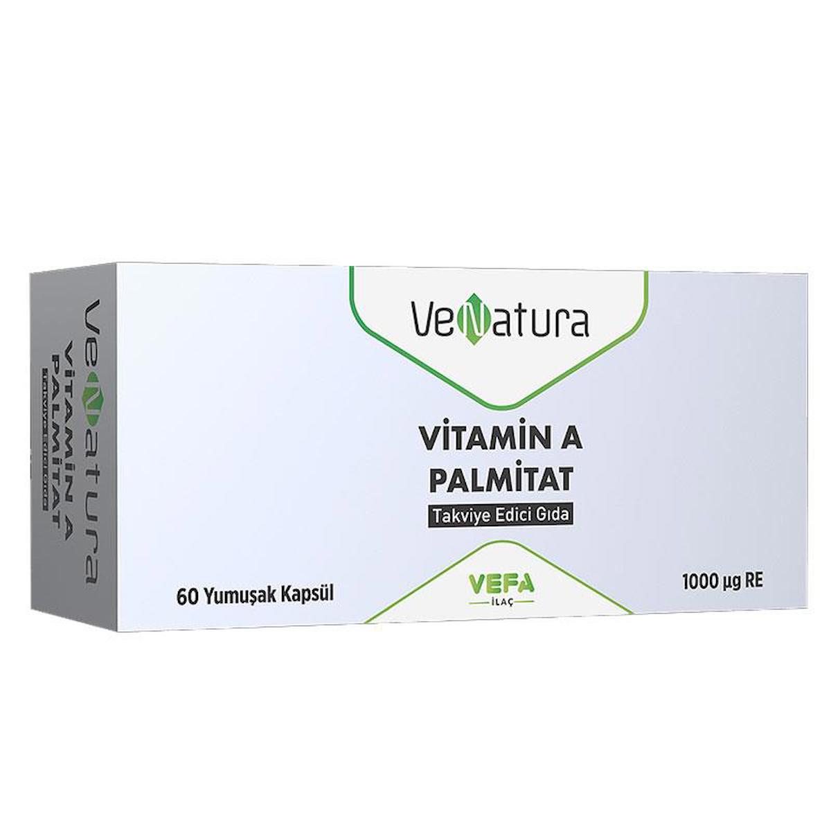Venatura Vitamin A Aromasız Unisex 60 Tablet