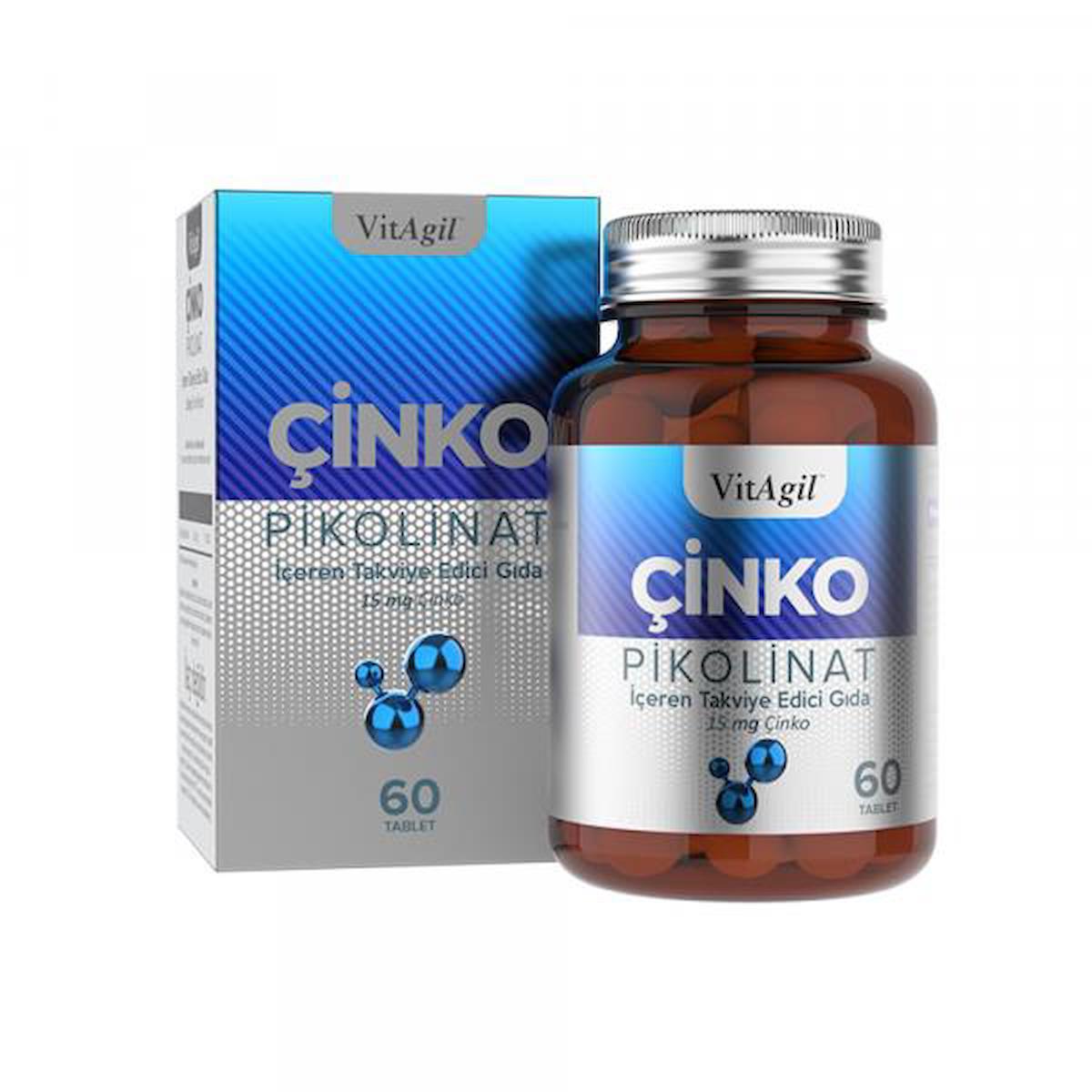 Vitagil Pikolinat Aromasız Unisex Vitamin 60 Tablet