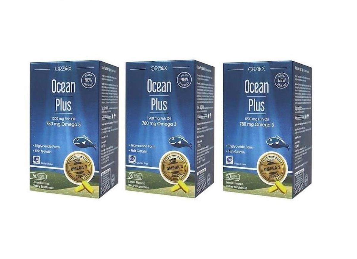 Ocean Omega-6 Aromalı Unisex Vitamin 50 Tablet