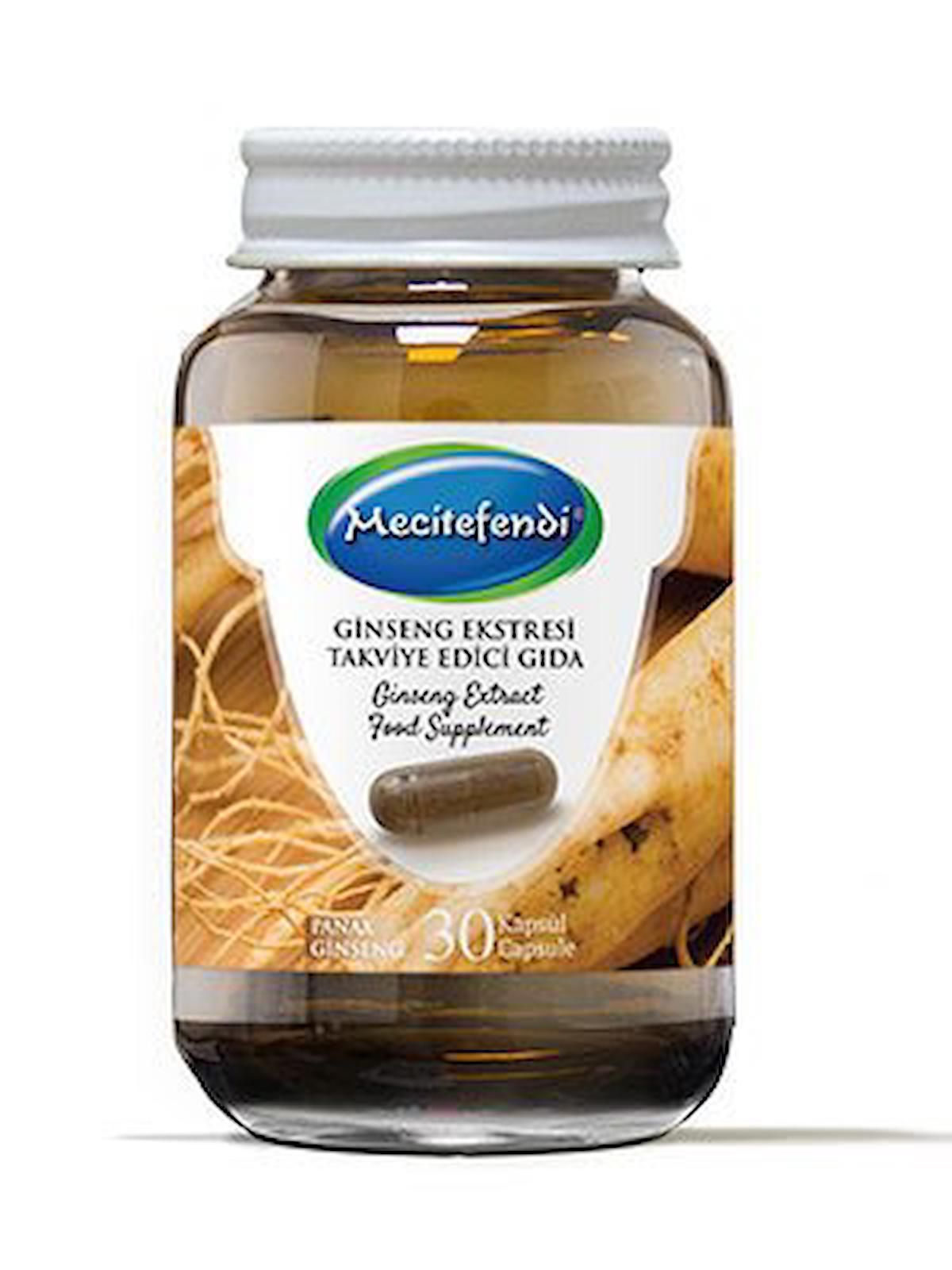 Mecit Efendi Ginseng Aromasız Unisex Vitamin 30 Kapsül