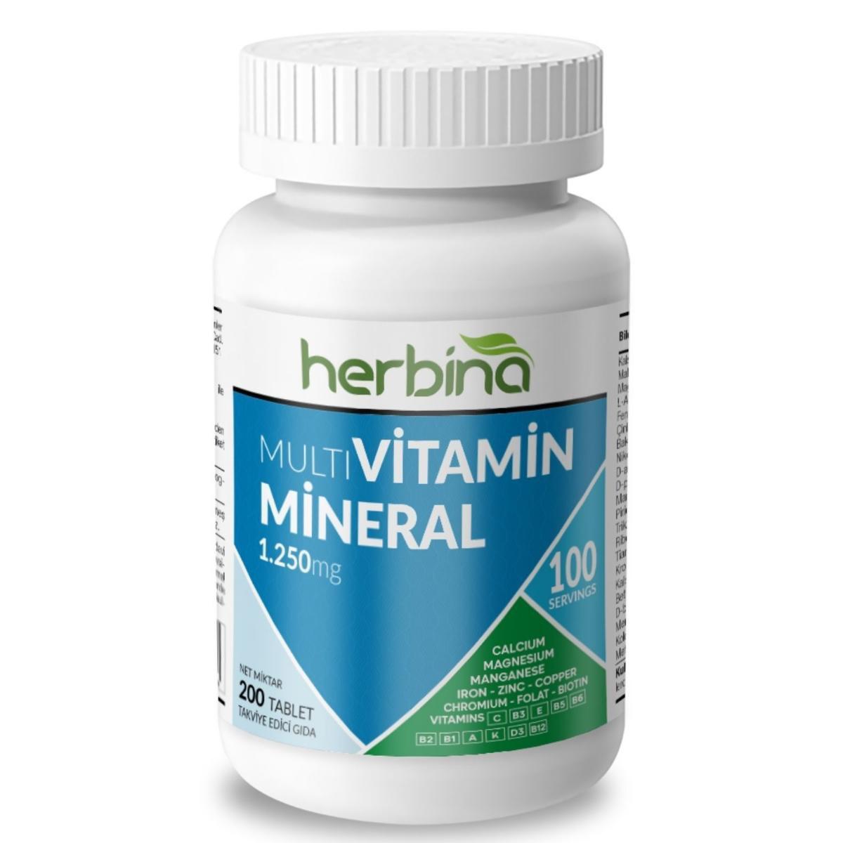 Herbina Sade Kadın Vitamin 200 Tablet