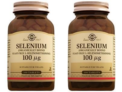 Solgar Selenyum Sade Unisex Vitamin 2x100 Kapsül