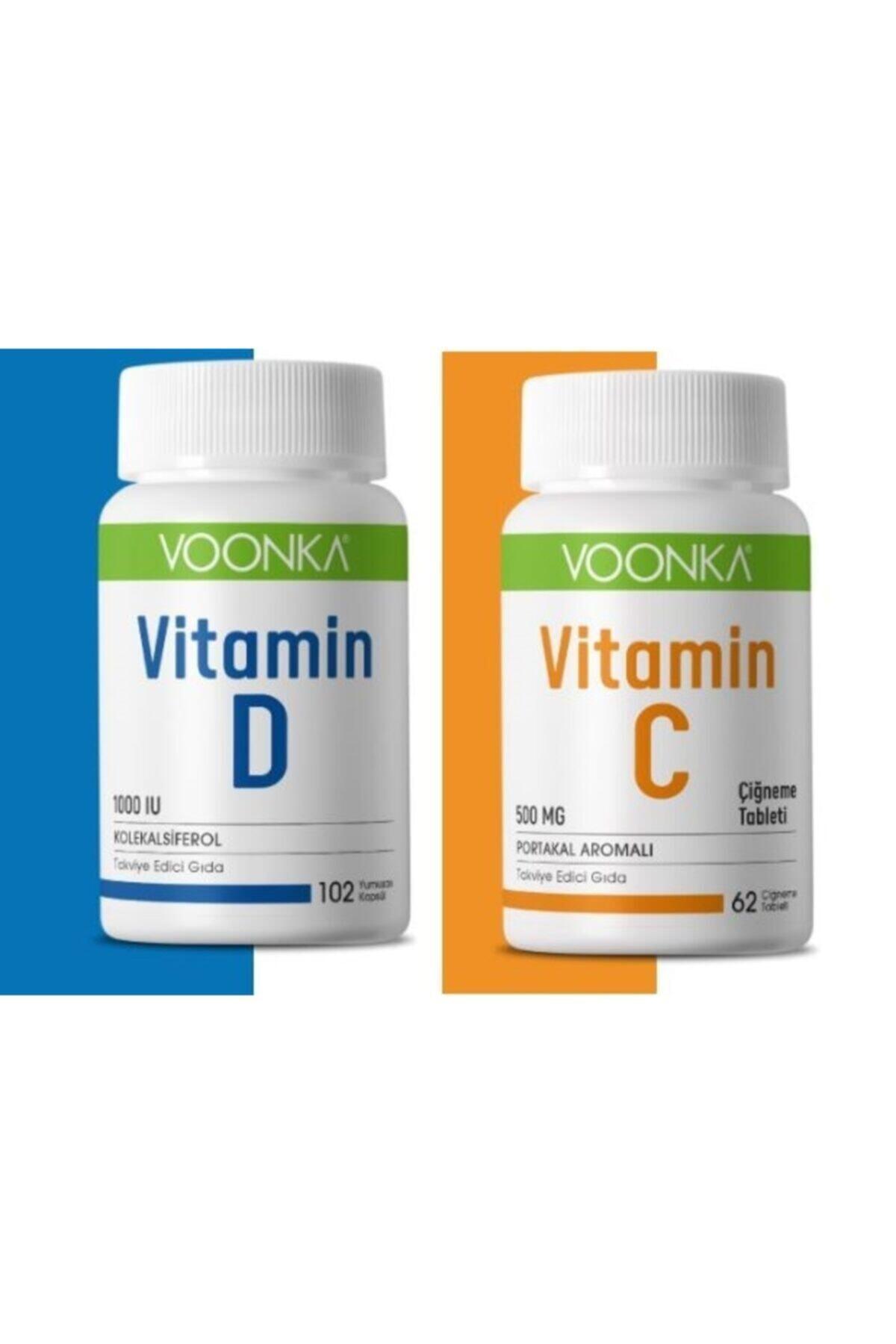 Voonka Vitamin D Aromalı Unisex 63 Tablet