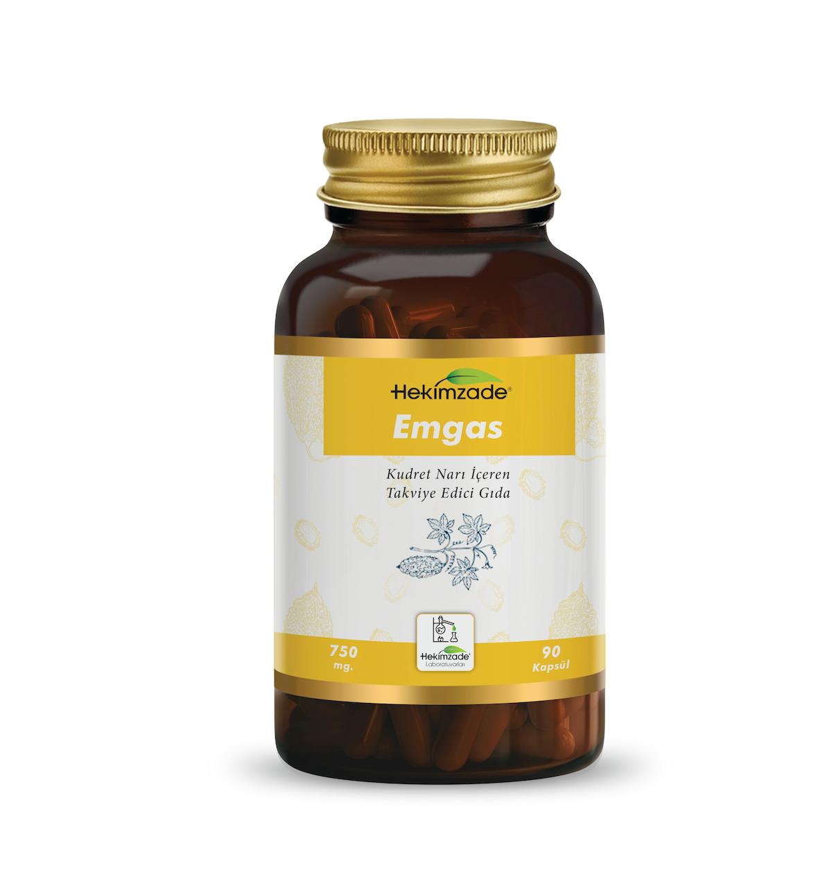 Hekimzade Emgas Aromasız Unisex Vitamin 90 Kapsül