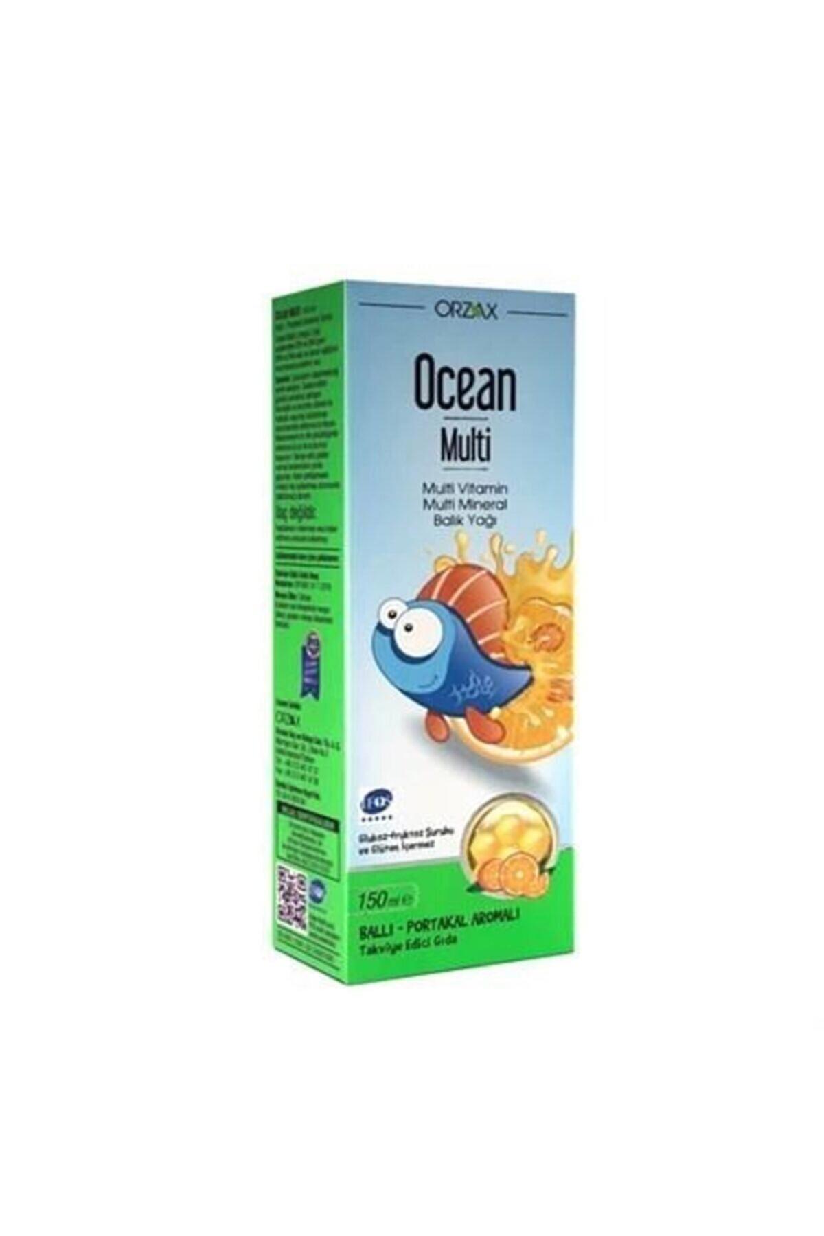 Ocean Orzax Omega 3 Aromasız Çocuk Vitamin 150 ml