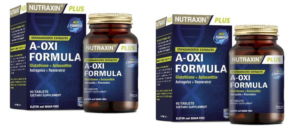 Nutraxin Çinko Sade Unisex Vitamin 2x60 Kapsül