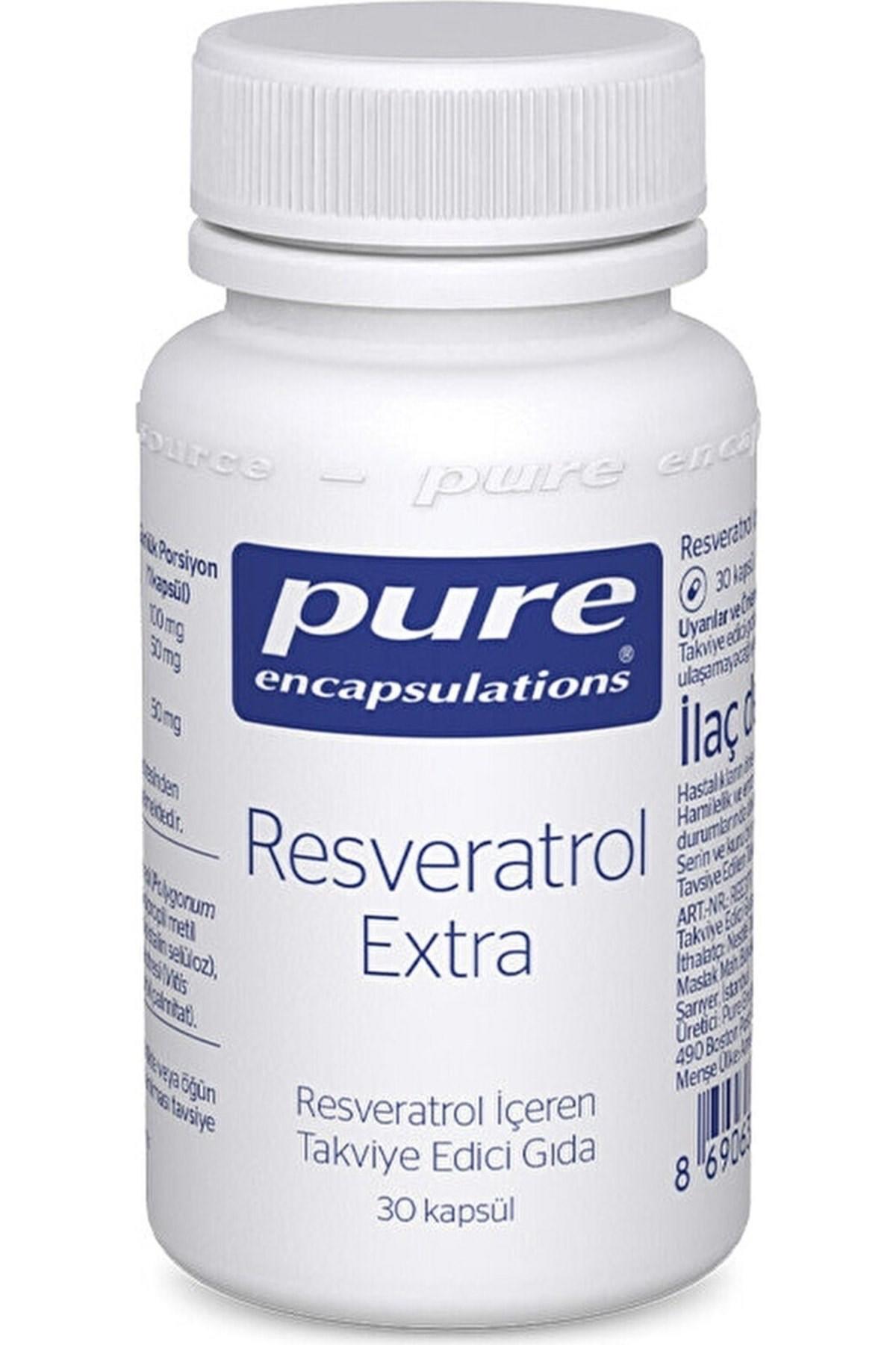 Pure Encapsulations Resveratrol Extra Sade Unisex Vitamin 30 Tablet