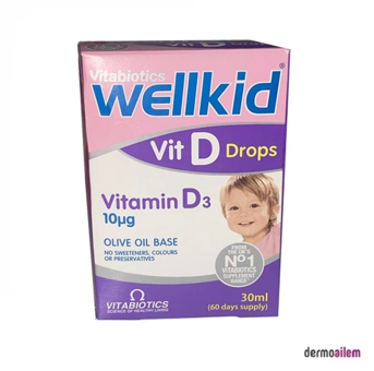 Wellkid Vitamin D Sade Çocuk 30 ml