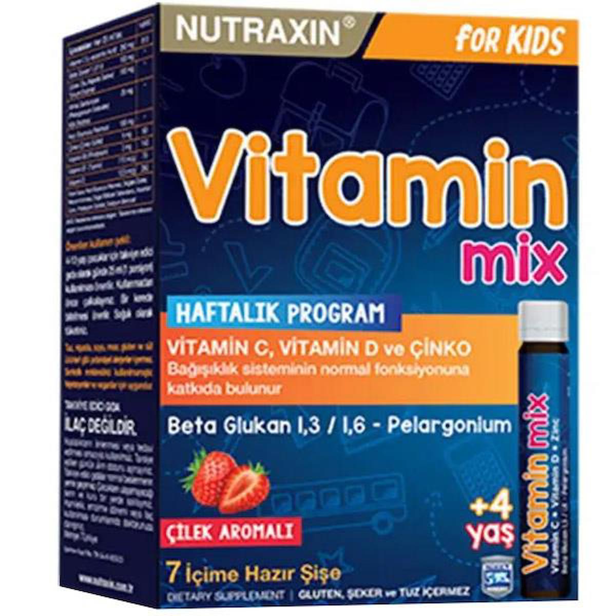 Nutraxin Aromalı Çocuk Vitamin 25 ml