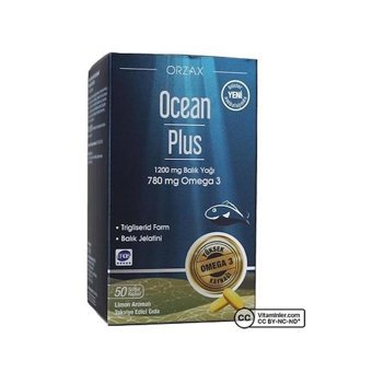 Ocean Omega-7 Aromalı Unisex Vitamin 50 Tablet