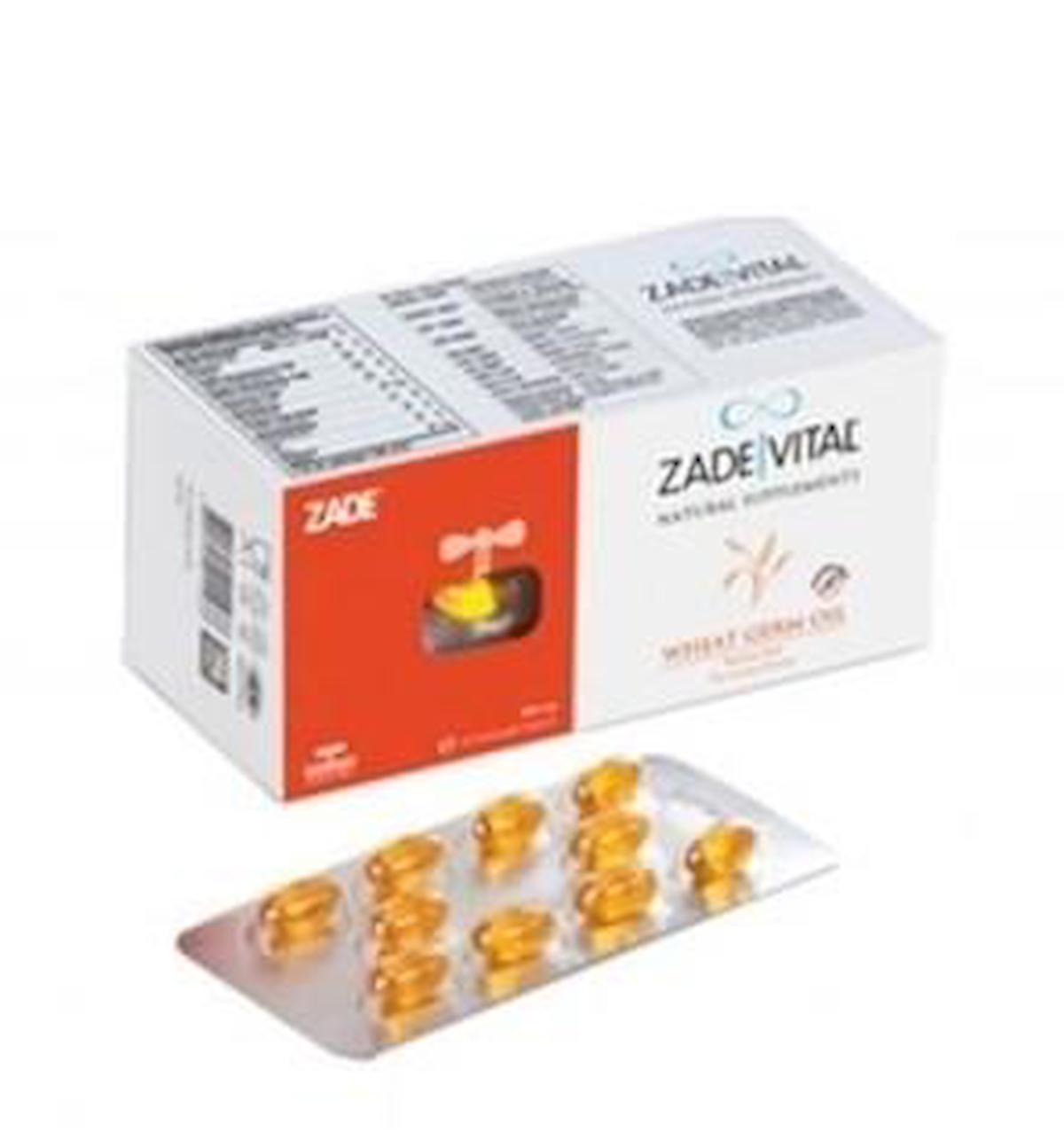 Zade Vital Rüşeyn Yağı Aromasız Yetişkin Bitkisel Besin Desteği 60 Kapsül