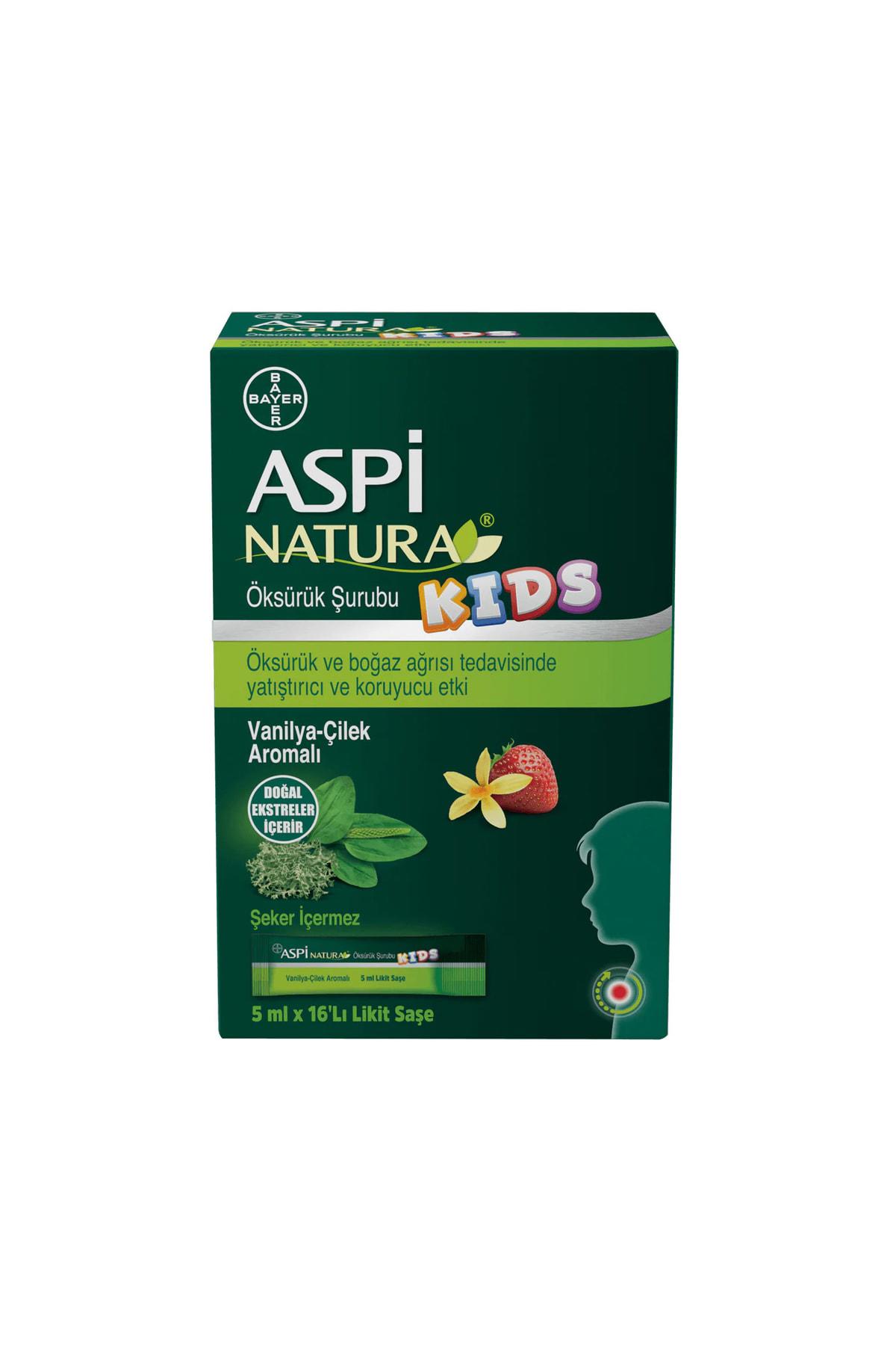 Beyazecza Aspınatura Aromalı Çocuk Bitkisel Besin Desteği 16x5 ml