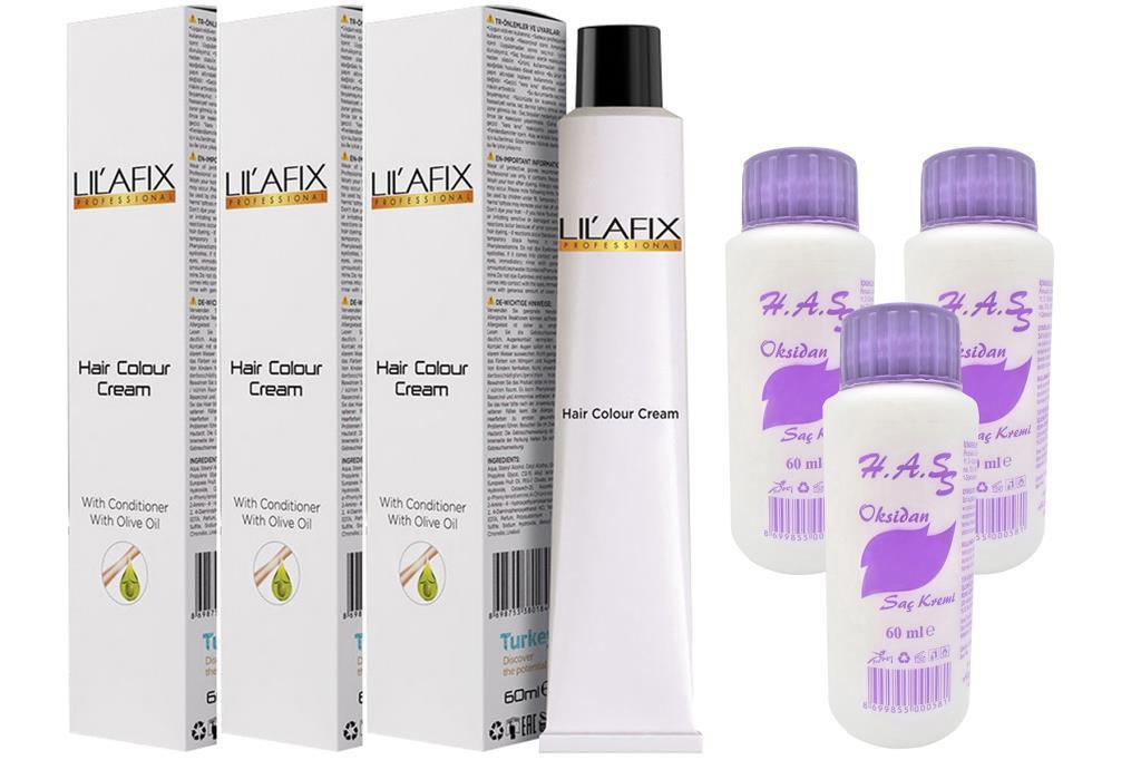 Lilafix 8.1 Küllü Açık Kumral Amonyaksız Krem Saç Boyası 60 ml