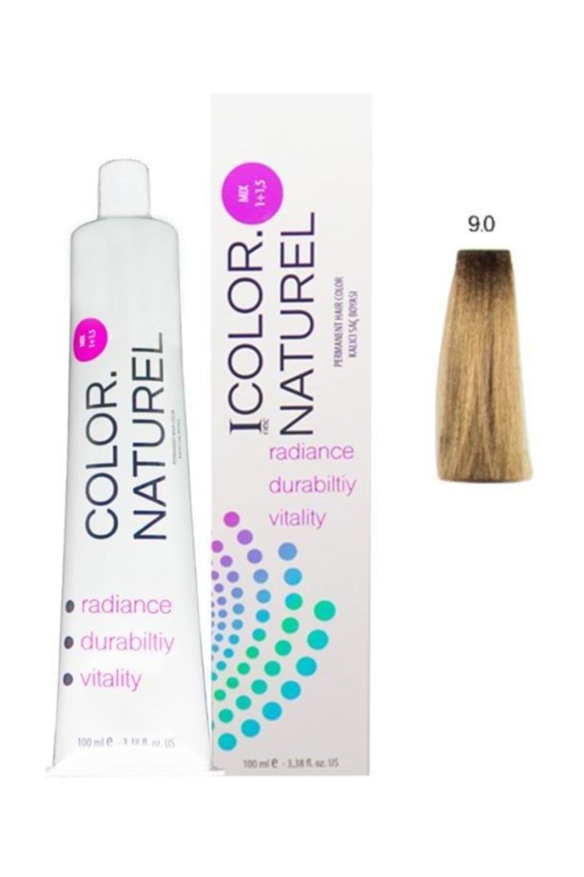 Color Naturel 9.0 Sarı Krem Saç Boyası 100 ml