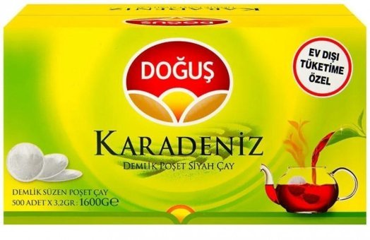 Doğuş Karadeniz Demlik Poşet Çay 500 Adet