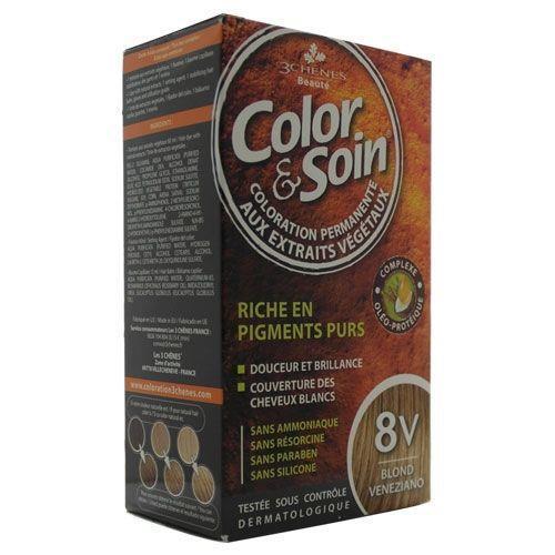 Color Soin 8V Veneziano Sarısı Amonyaksız Krem Saç Boyası 120 ml