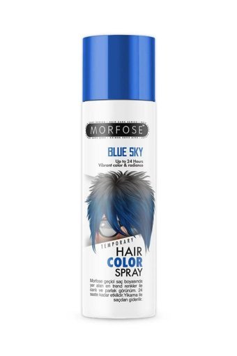 Morfose Mavi Sprey Saç Boyası 150 ml