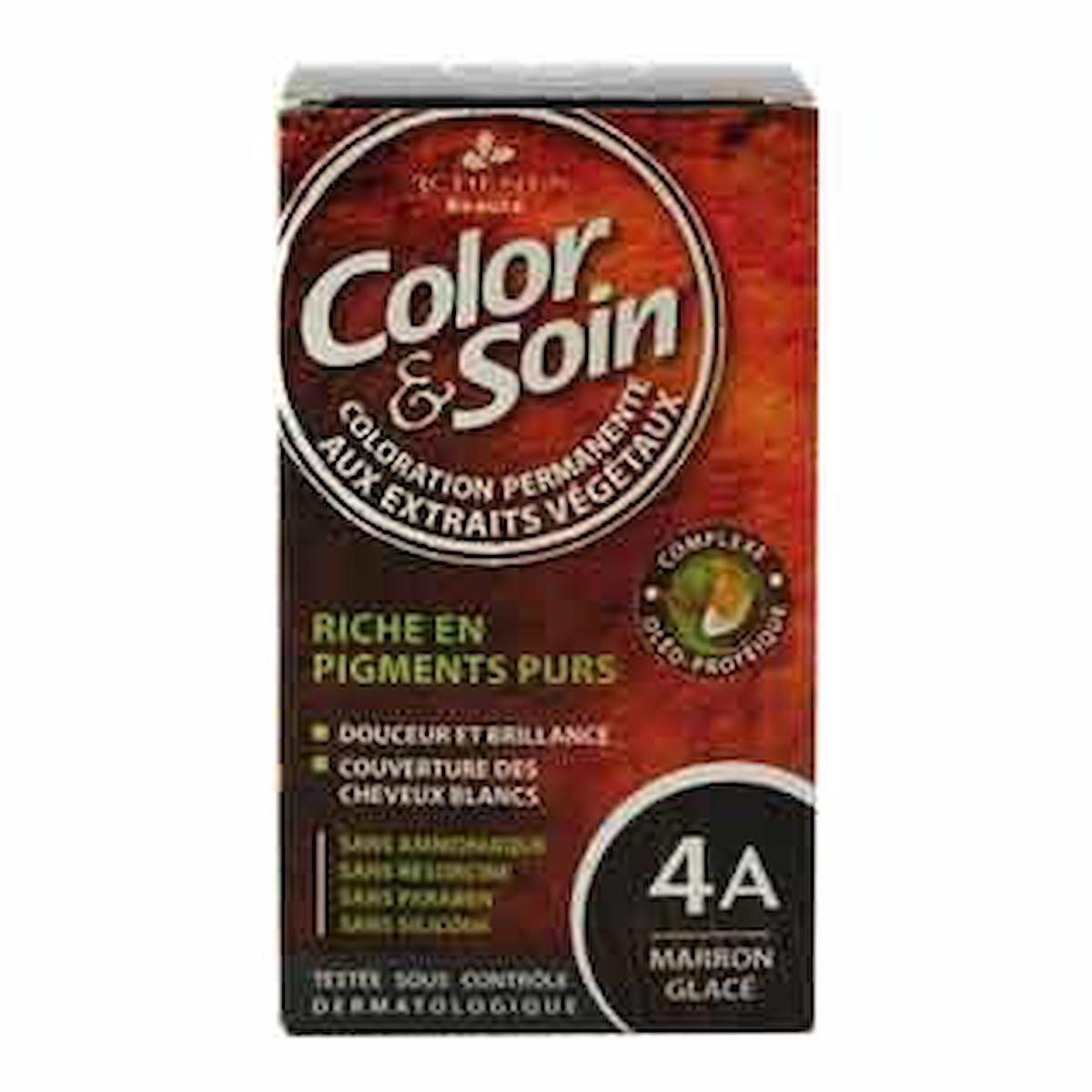 Color Soin 4A Marron Glace Organik Krem Saç Boyası 120 ml