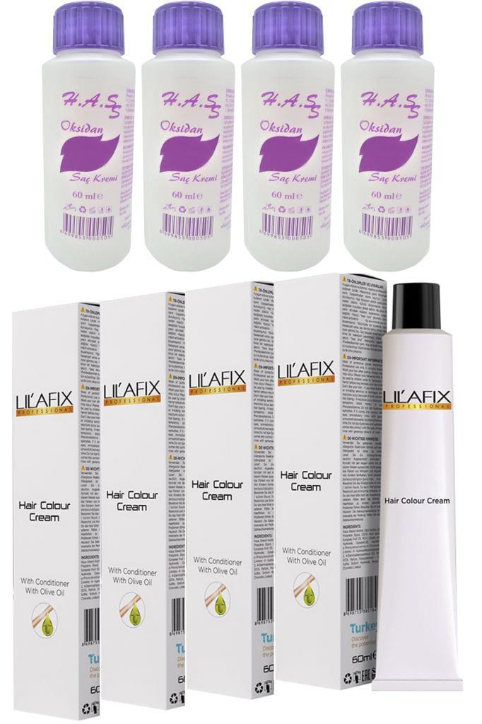 Lilafix 5.4 Kahverengi Amonyaksız Krem Saç Boyası 60 ml