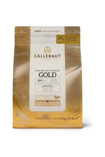 Callebaut Gold Karamelli Çikolata 2.5 kg