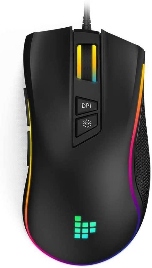 Tronsmart Tg007 Makrolu Kablolu Siyah Gaming Mouse