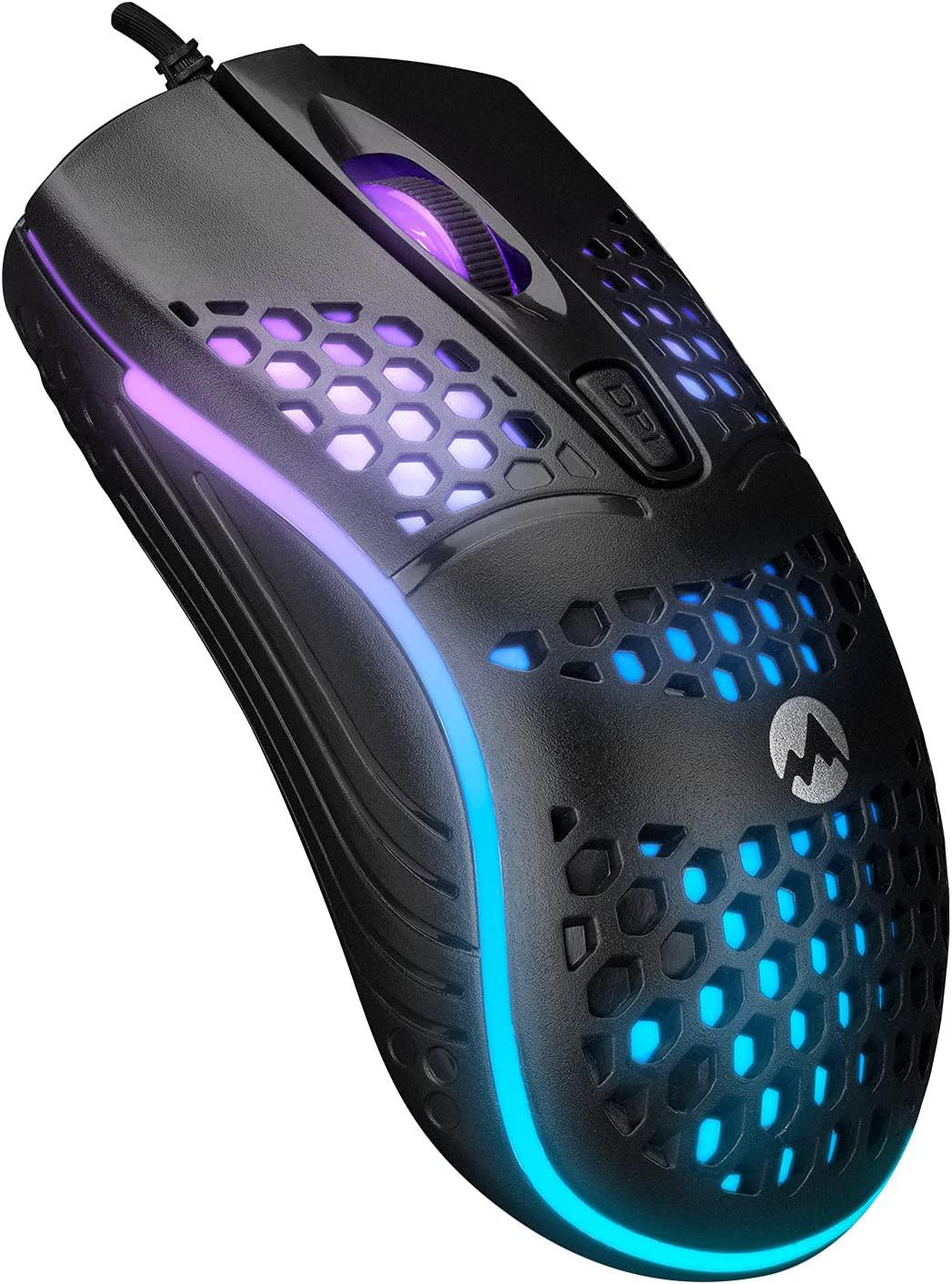 Hector Emprorium SM-654 Makrolu Kablolu Siyah Gaming Mouse