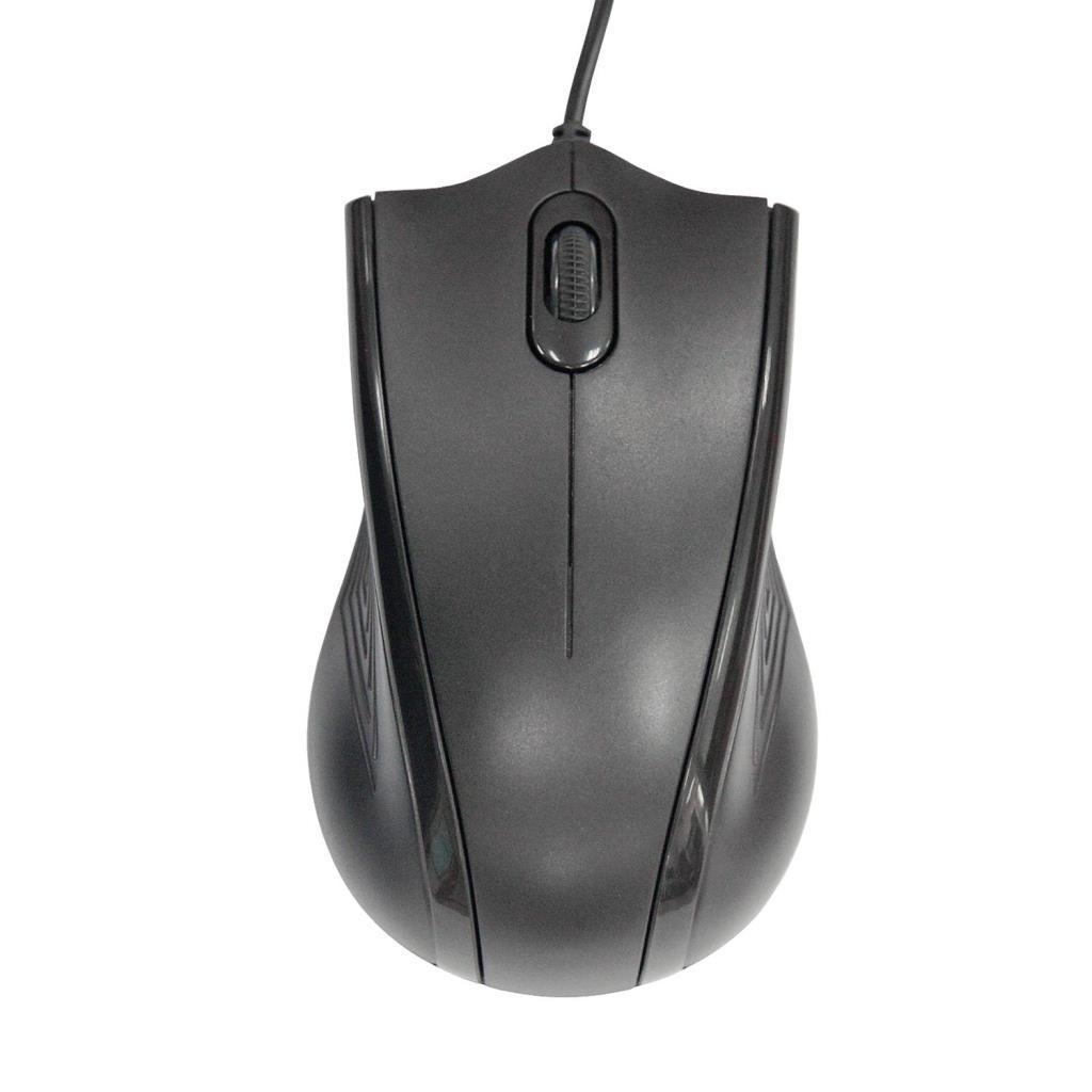 Vcom Dm114 Ergonomik Kablolu Siyah Optik Mouse