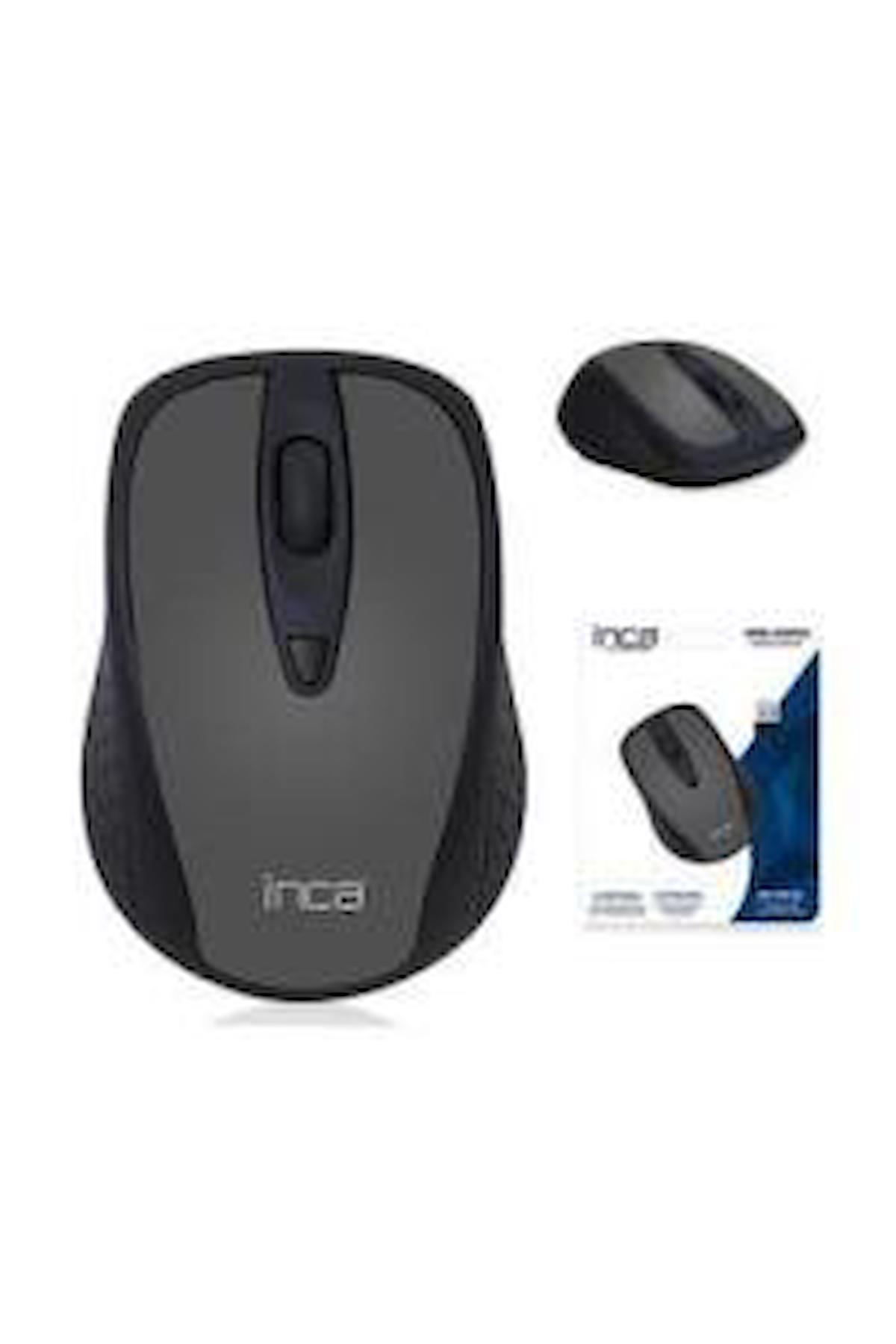 Inca IVM-200R Kablosuz Gri Optik Mouse