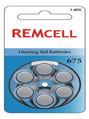 Remcell 675 1.45 V Düğme Pil 6'lı