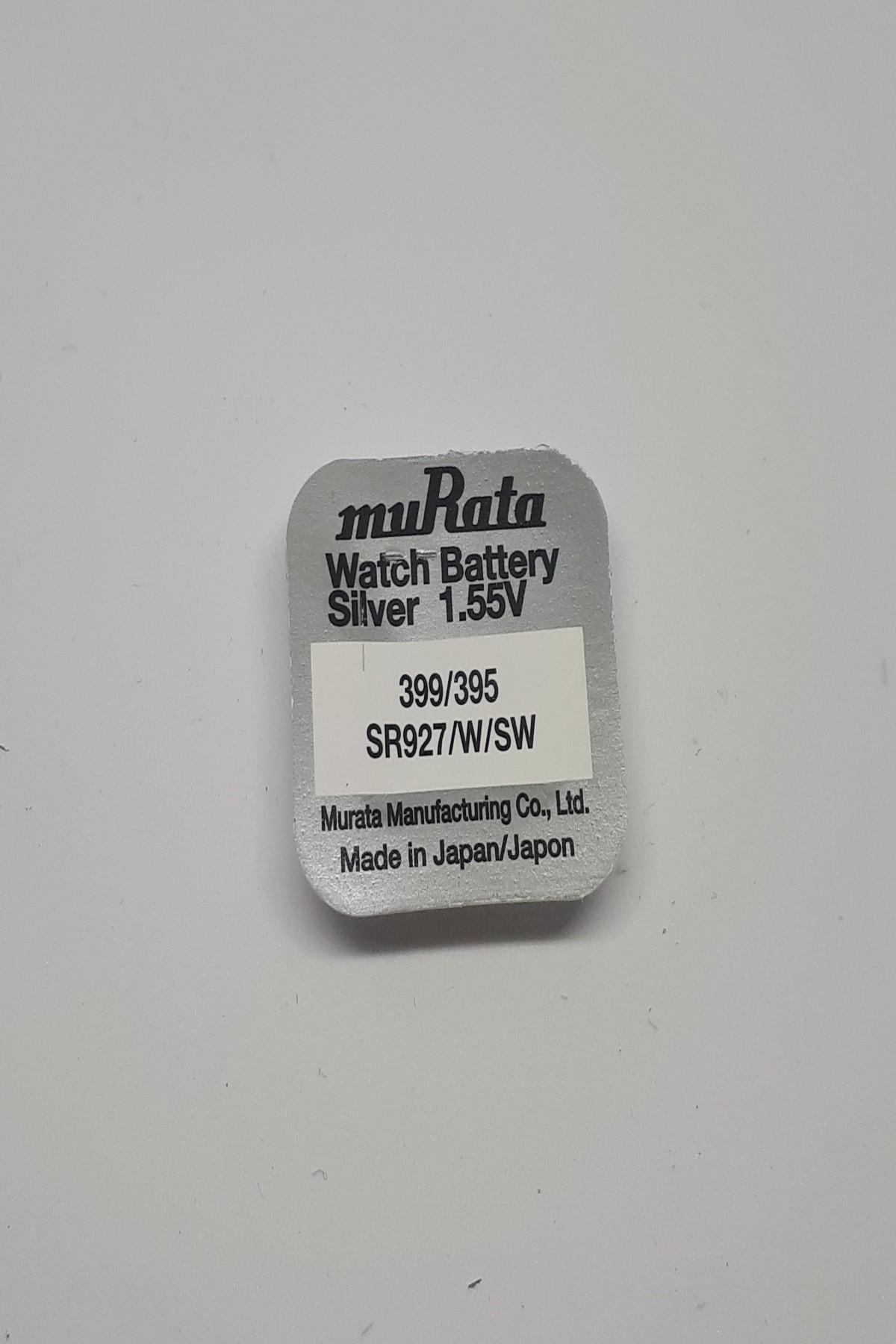 Murata 395SR927SW 1.55 V Düğme Pil