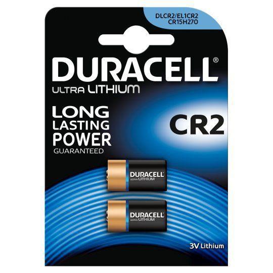 Duracell DLCR2/X2 3 V Lityum CR2 Şarjlı Pil 2'li