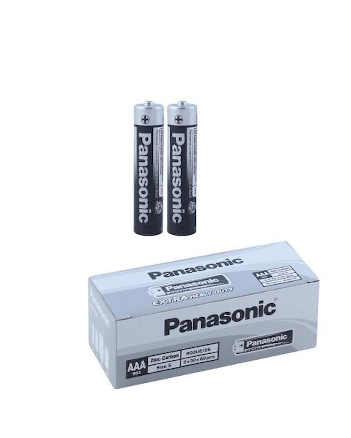 Panasonic R03 Çinko AAA / İnce Kalem Pil 2x30'lu