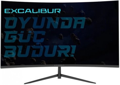 Casper Excalibur M.E238FHD Kavisli Ekran-G 200 Hz 1 ms 23.8 inç FHD Kavisli Ekran VA VGA HDMI Freesync G-Sync 1920 x 1080 px LED Oyuncu Monitör