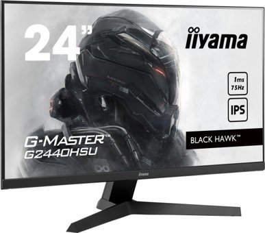 iiyama G-Master G2440HSU-B1 75 Hz 1 ms 23.8 inç FHD IPS Hoparlörlü HDMI Freesync 1920 x 1080 px LED Oyuncu Monitör