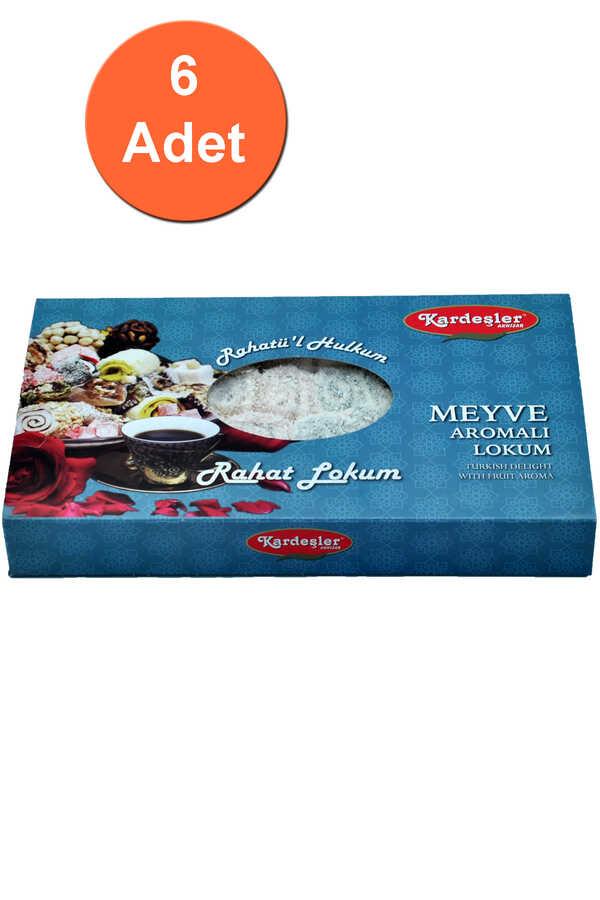 Kardeşler Şekerleme Meyveli Lokum 6 x 700 gr