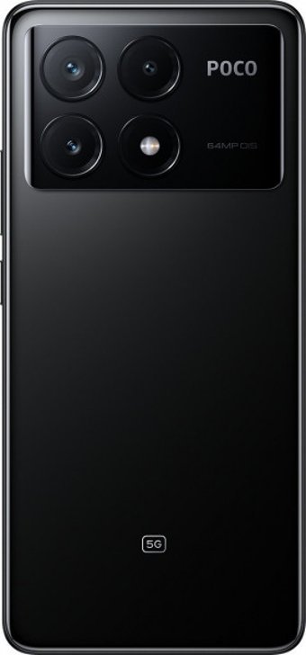Poco X6 Pro 512 GB Hafıza 12 GB Ram 6.67 inç 64 MP Çift Hatlı AMOLED Ekran Android Akıllı Cep Telefonu Siyah