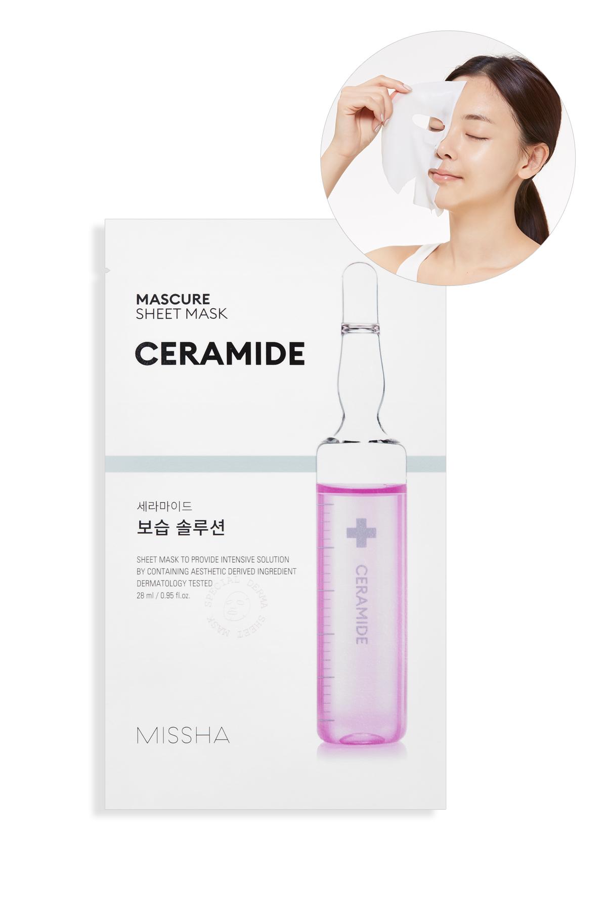 Missha Ceramide Kağıt Yüz Maskesi 1 Adet