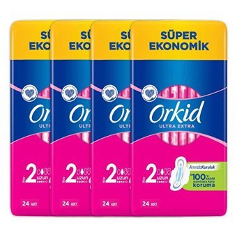 Orkid Ultra Extra İnce 48'li Hijyenik Ped 2 Adet