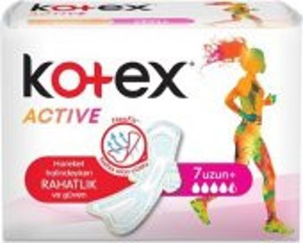 Kotex Active İnce 7'li Hijyenik Ped 1 Adet