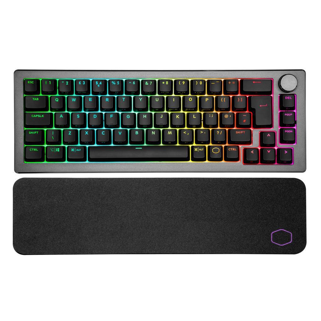 Cooler Master CK721 Türkçe RGB 61 Tuşlu Blue Switch Kablosuz Gri Mekanik Gaming Klavye