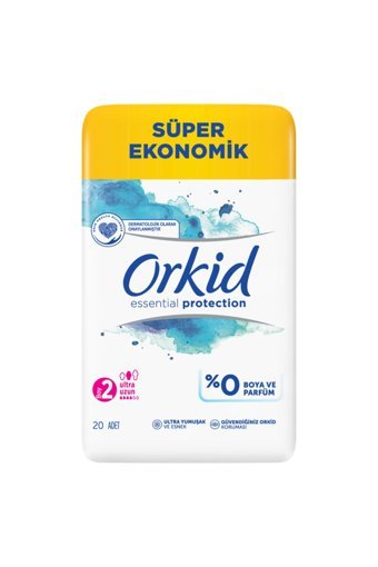 Orkid Essential Protection İnce 20'li Hijyenik Ped 1 Adet