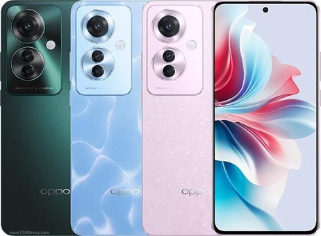 Oppo Reno11 F 256 GB Hafıza 8 GB Ram 6.7 inç 64 MP Çift Hatlı AMOLED Ekran Android Akıllı Cep Telefonu Yeşil