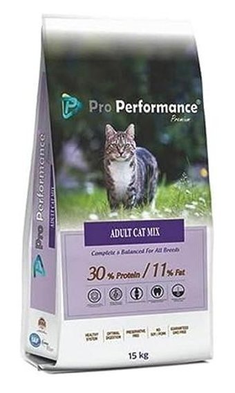 Pro Performance Karışık Yetişkin Kuru Kedi Maması 15 kg