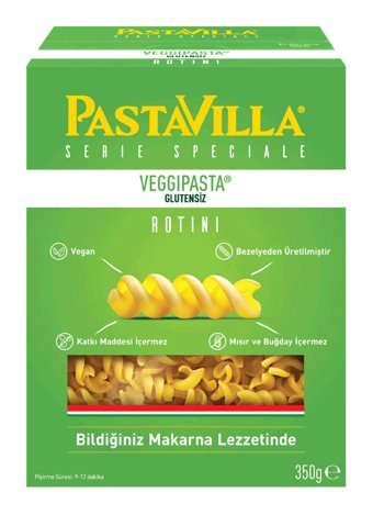 Pastavilla Veggi Glutensiz Makarna 350 gr