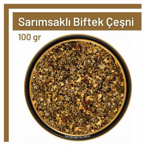 Tos The Organic Spices Glutensiz Sarımsak Biftek Çeşnisi Toz 100 gr