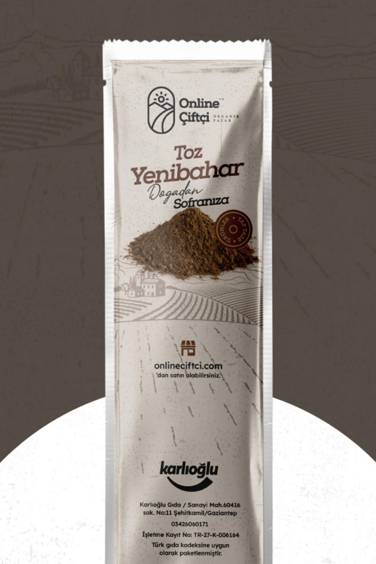 Online Çiftçi Doğal Yenibahar Toz 80 gr